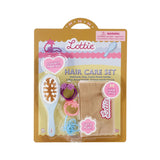 Front Lottie Hair Care Hairbrush Accessory Set box