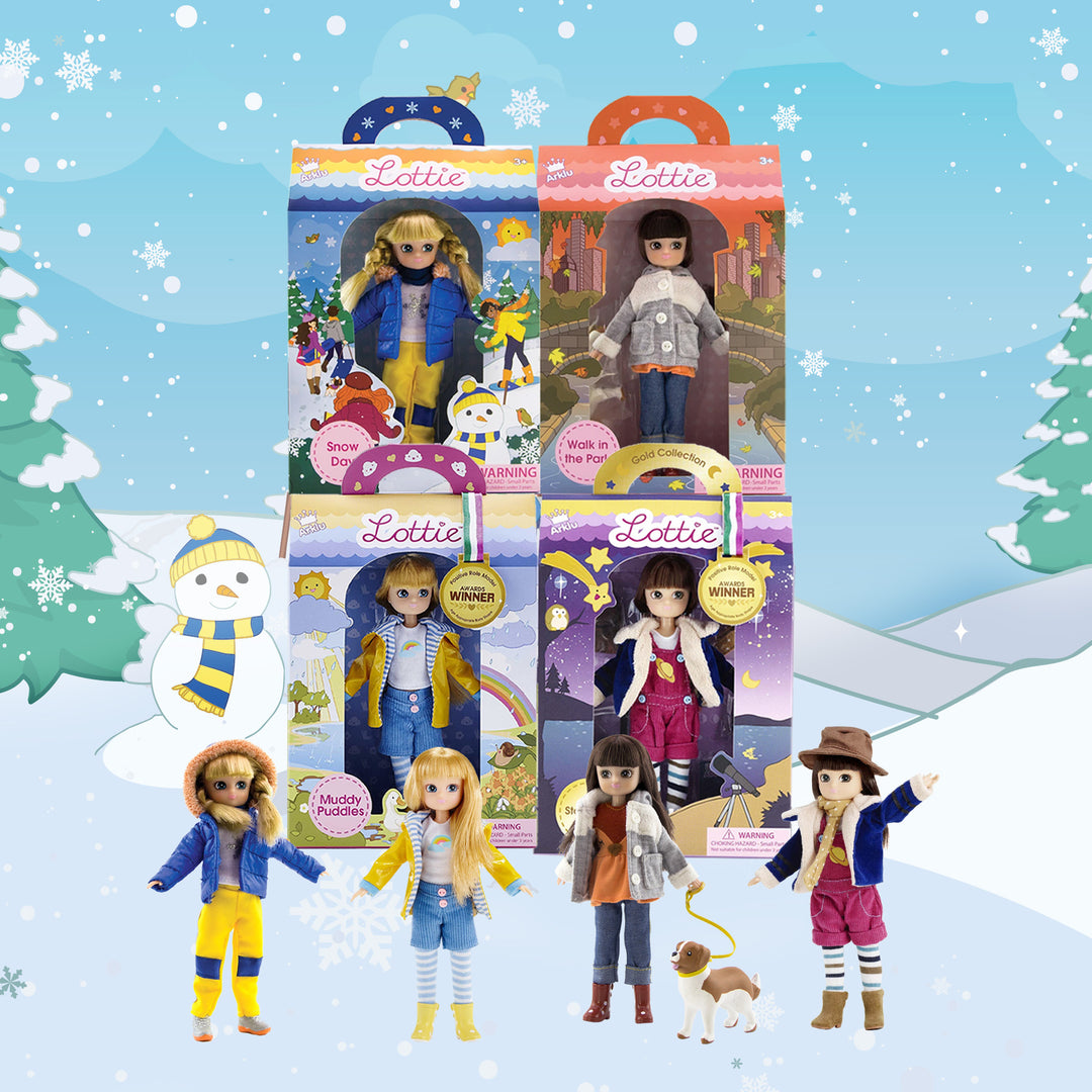 Dolls | Winter Coats Bundle | Kids Toys & Gifts by Lottie